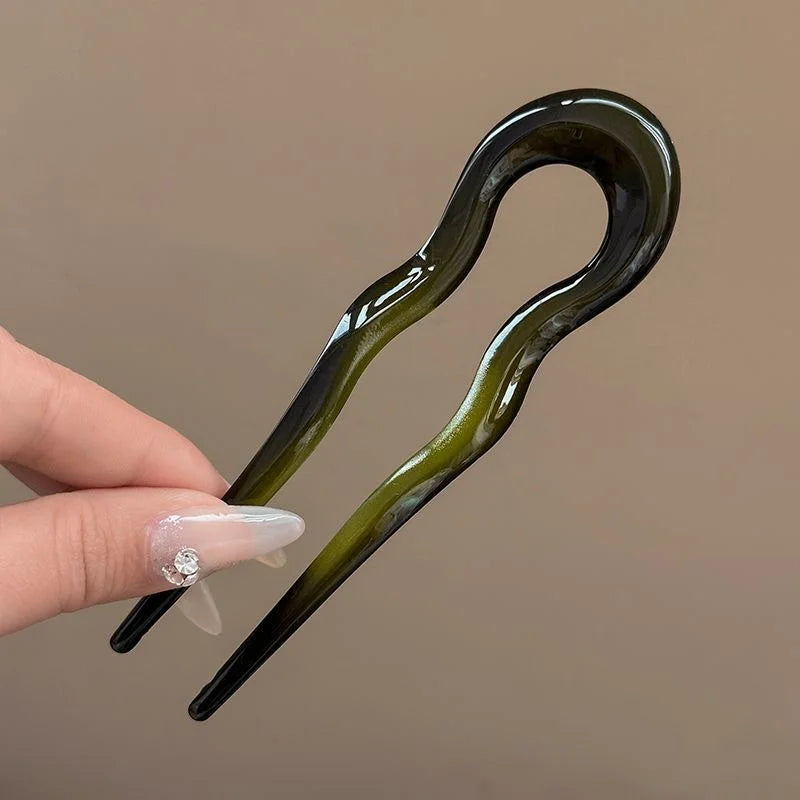 ✨ Horquilla para el Pelo en Forma de U – Estilo Elegante ✨
