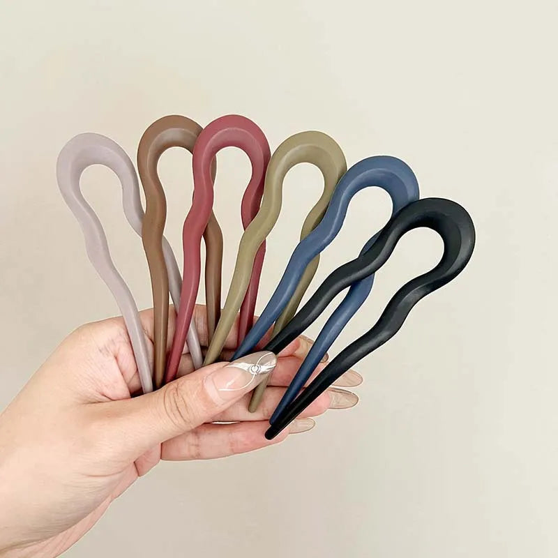 ✨ Horquilla para el Pelo en Forma de U – Estilo Elegante ✨