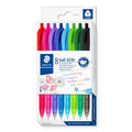 STAEDTLER  Bolígrafos de Colores – 8 y 10 Colores 🌈🖊️