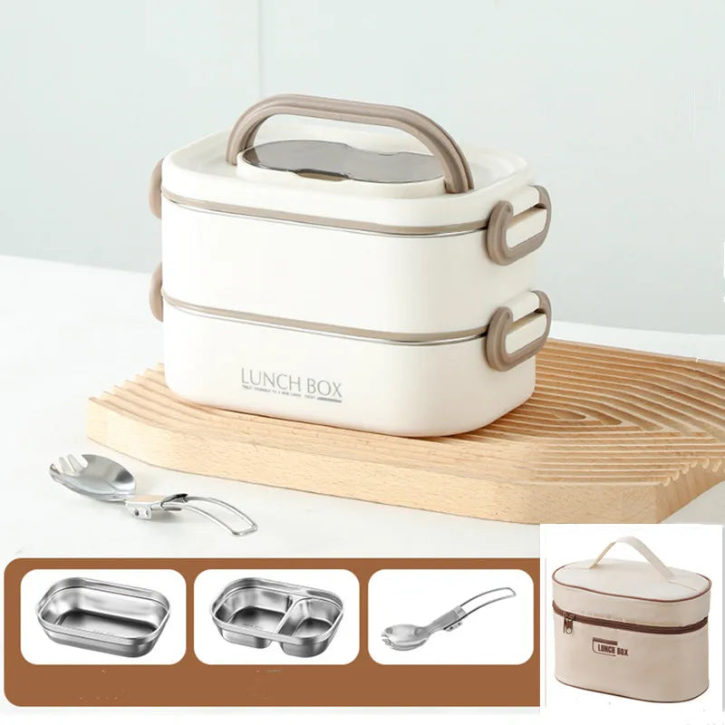 🍱 Fiambrera Térmica de Acero Inoxidable 🍱