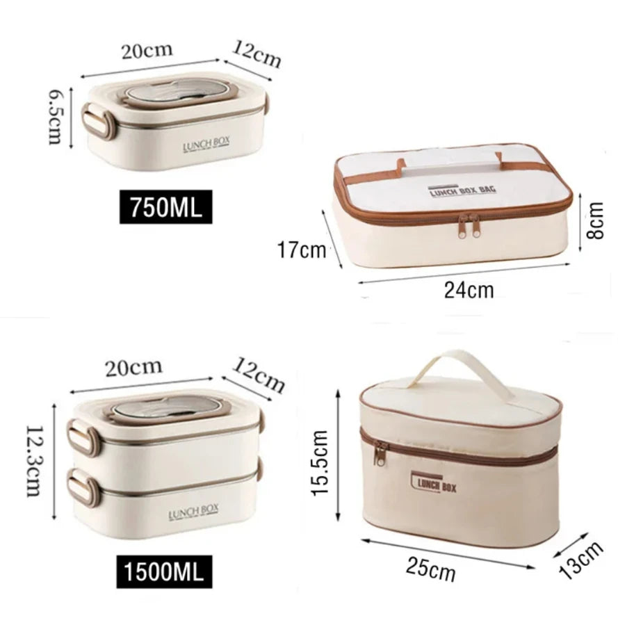 🍱 Fiambrera Térmica de Acero Inoxidable 🍱