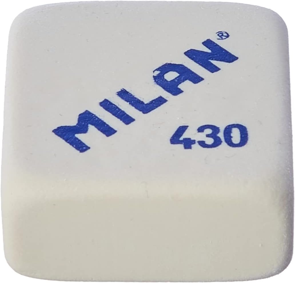 Goma De Borrar Milan 430 Blister , 4 Unidades ( Paquete De 1)