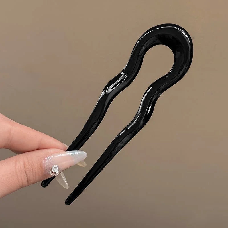 ✨ Horquilla para el Pelo en Forma de U – Estilo Elegante ✨