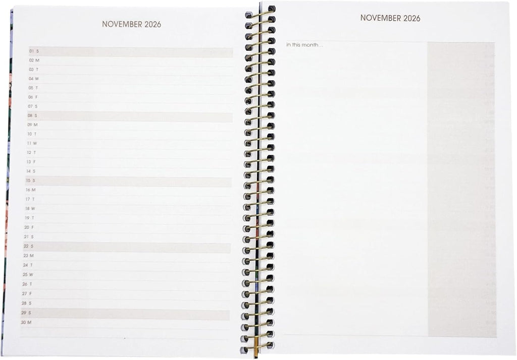 Q Kalon - Agenda Escolar 2026 2027 - Septm), 4 Idiomas: ESP, ING, FRA Y ALE