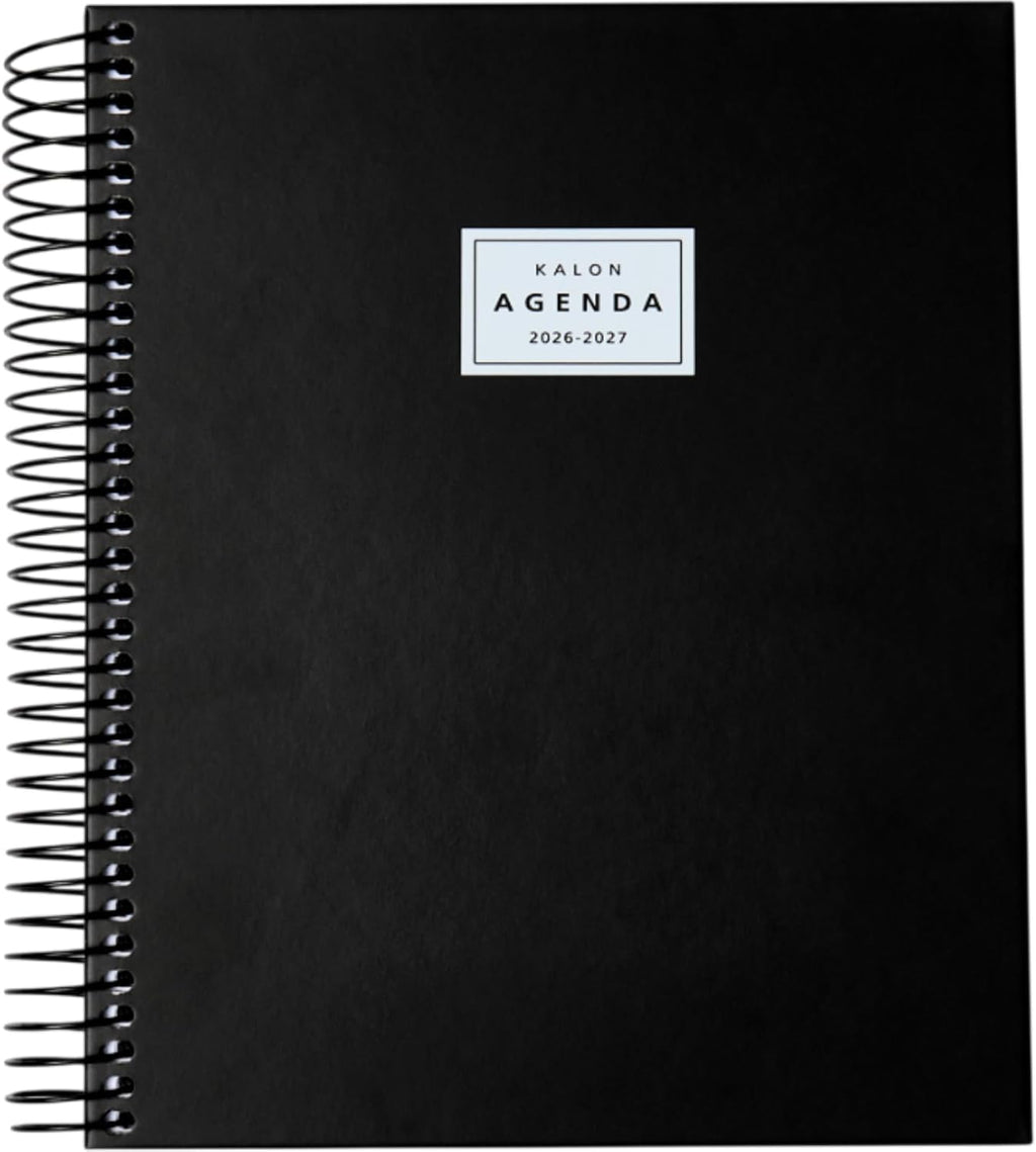 Q Kalon - Agenda Escolar 2026 2027 - Tapa Dura - Luna