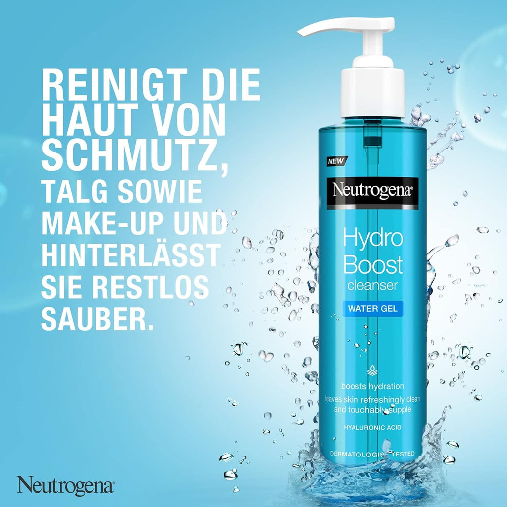 💙 Neutrogena Hydro Boost Aqua Gel Limpiador Facial 💙 200mL