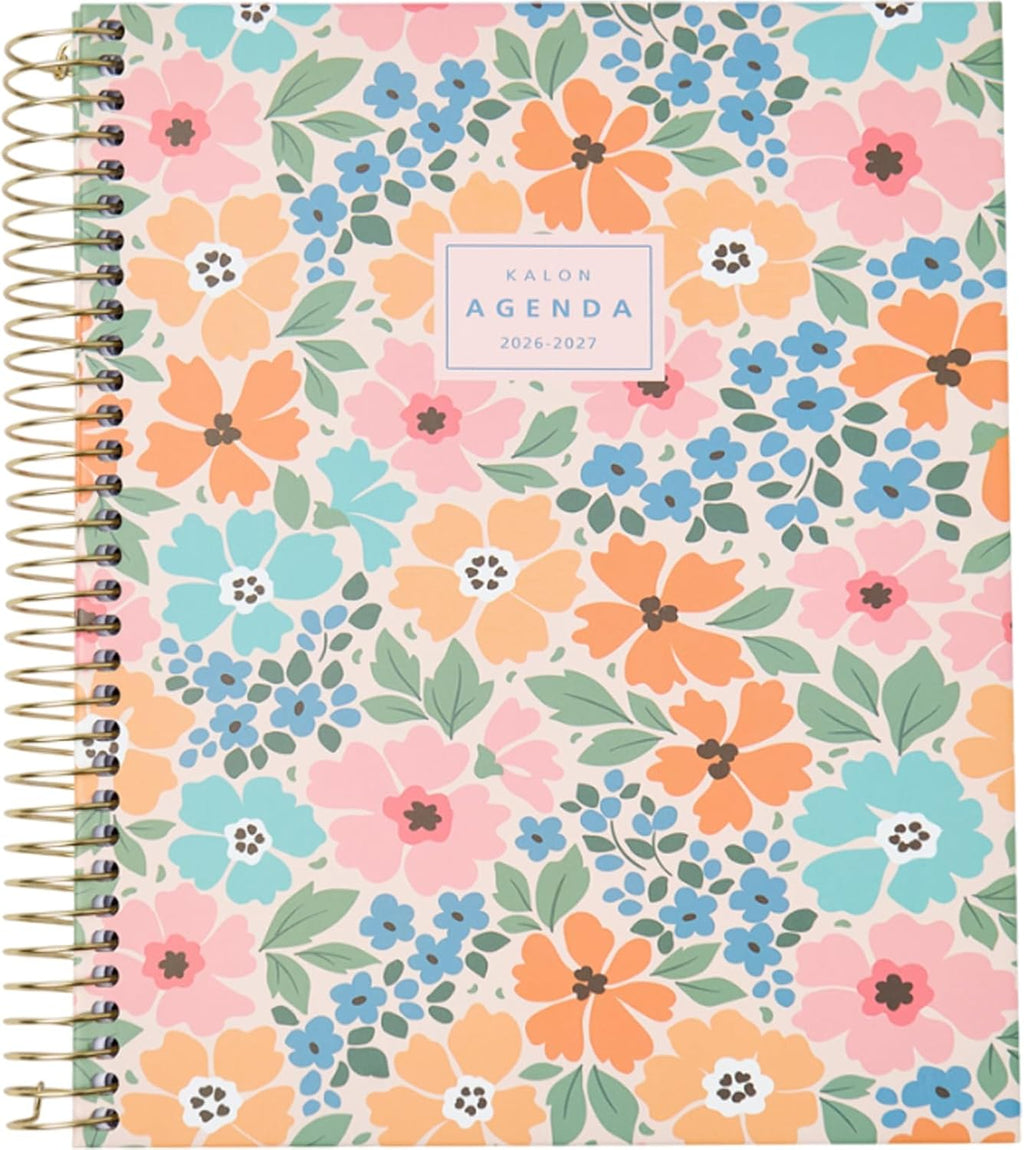 Q Kalon - Agenda Escolar 2026 2027 - Septm), 4 Idiomas: ESP, ING, FRA Y ALE