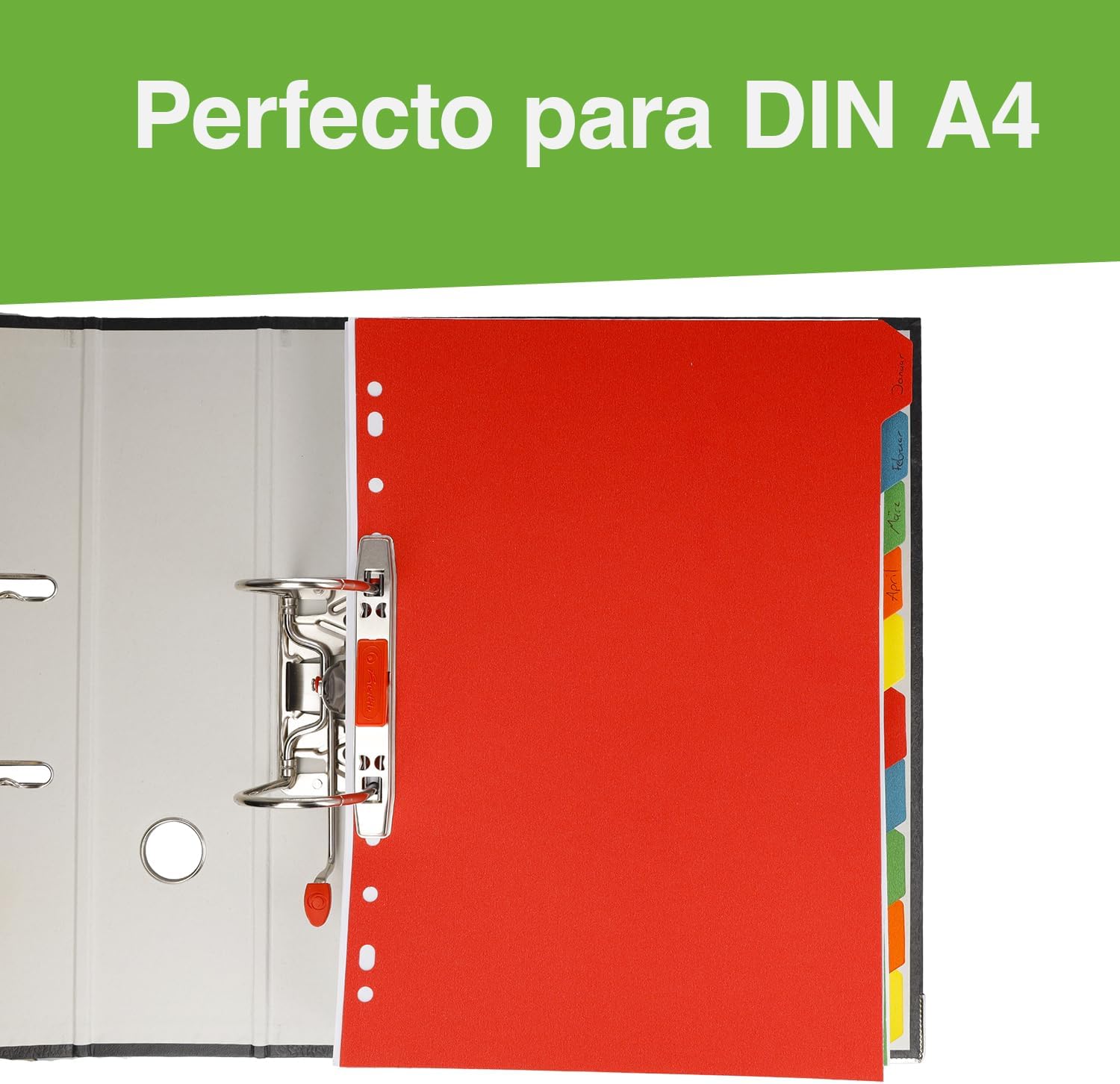 Separador para archivadores