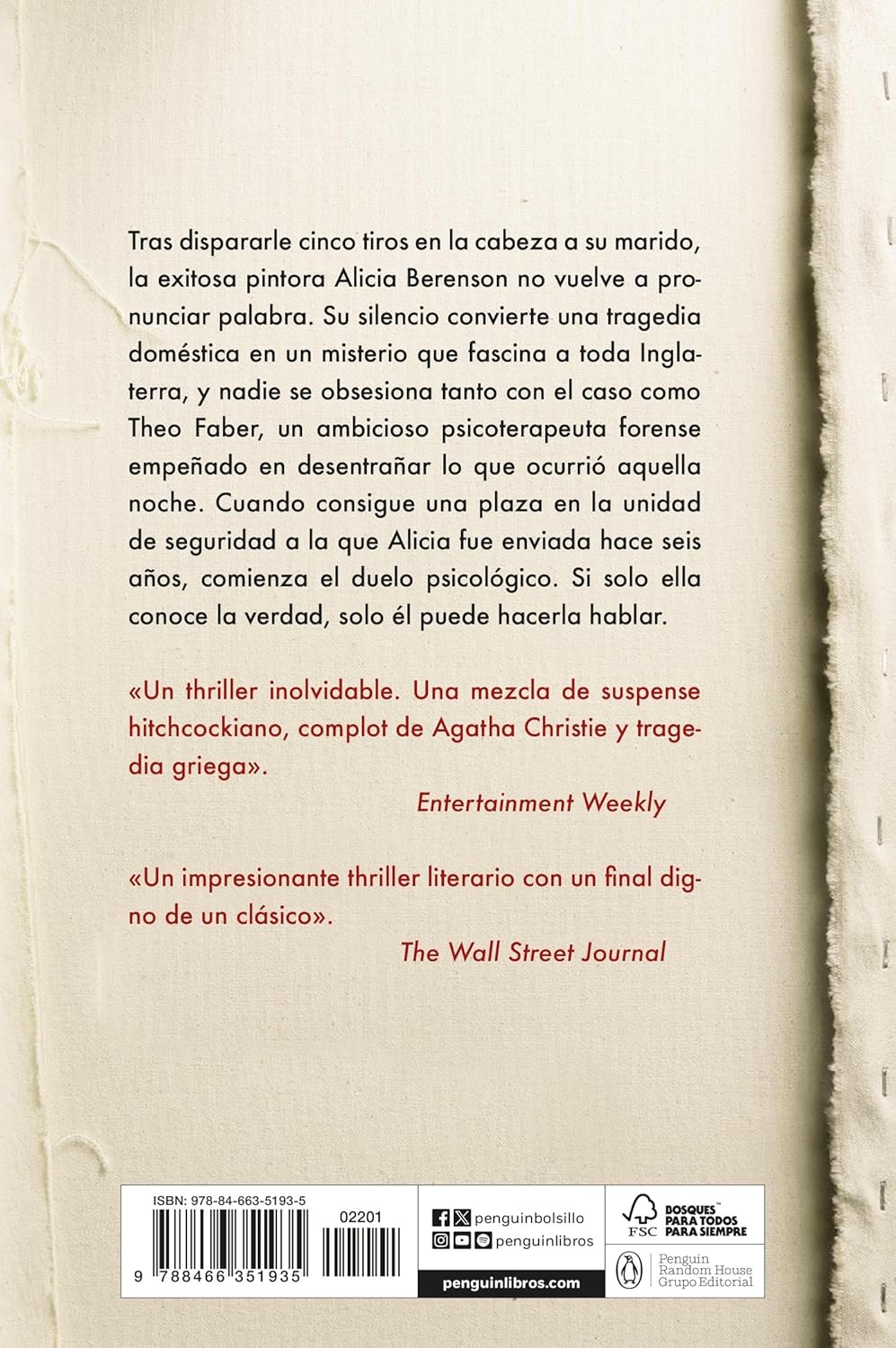 La Paciente Silenciosa (Best Seller)