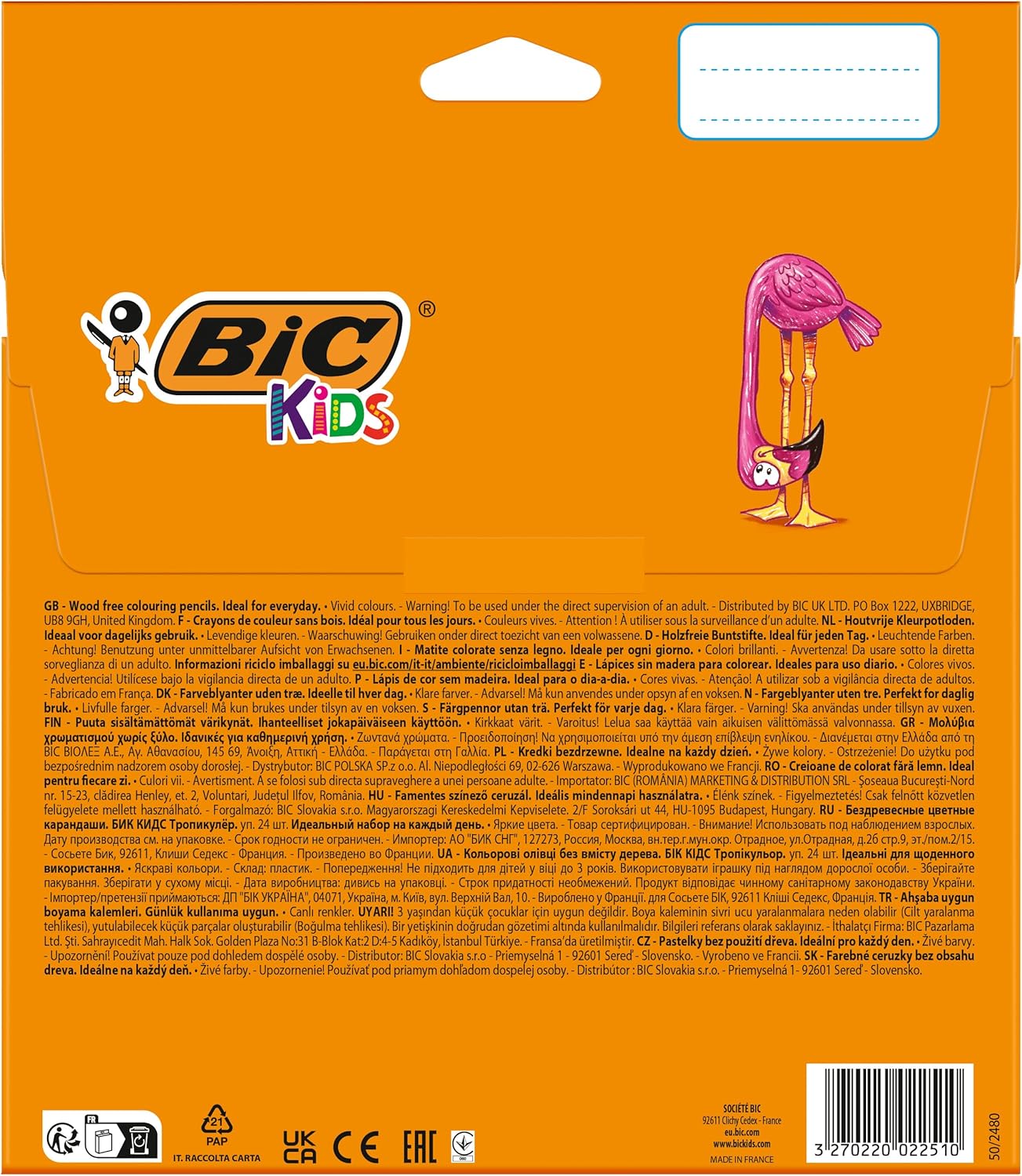 BIC Lápices De Colores - Blíster De 24