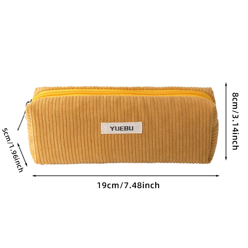 ✨ Estuche Retro de Pana Multifuncional ✨