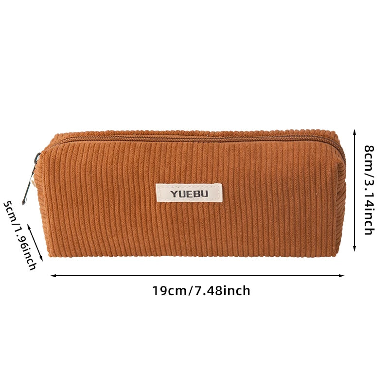 ✨ Estuche Retro de Pana Multifuncional ✨