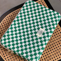 Funda Retro de Punto Checkerboard para Portátil y Tablet