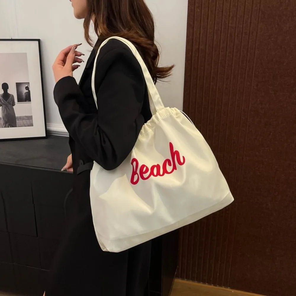 👜 Bolso Tote de Playa para Mujer – Gran Capacidad 👜
