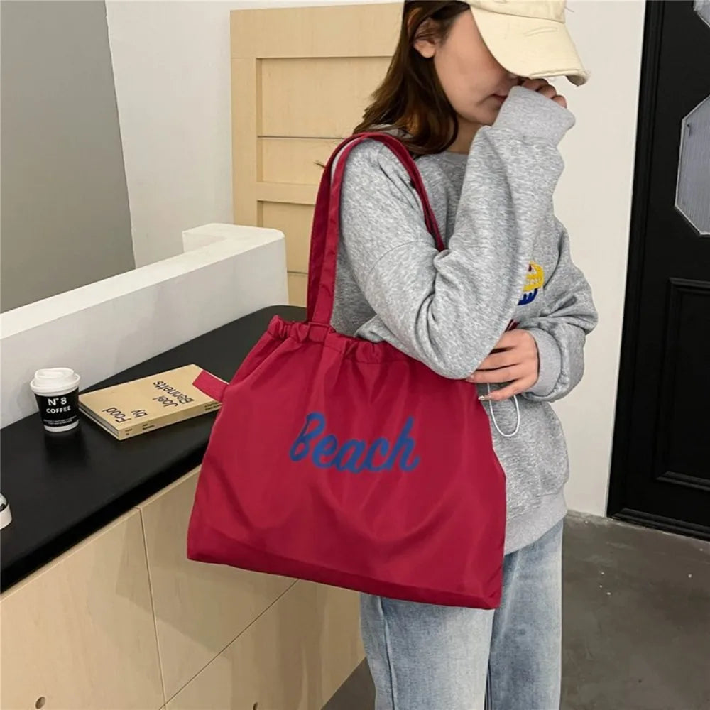 👜 Bolso Tote de Playa para Mujer – Gran Capacidad 👜