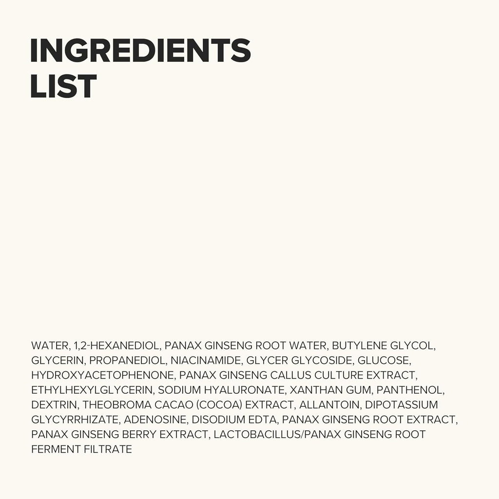 Beauty of Joseon Agua De Esencia De Ginseng